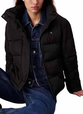 Jaqueta Calvin Klein Jeans Matte Preto para mulher