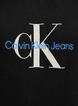 Moletom Calvin Klein Jeans Distressed preto para homem