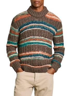 Camisola Pepe Jeans Clif marrom para homem