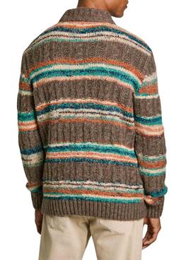 Camisola Pepe Jeans Clif marrom para homem