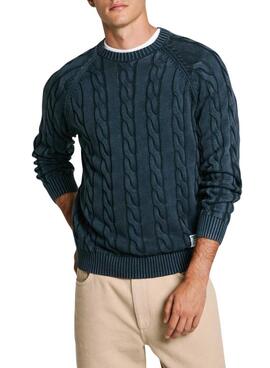 Camisola Pepe Jeans Camdem azul para homem