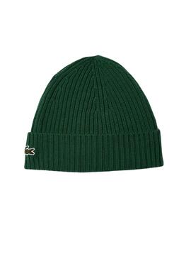 Gorro Lacoste Bonnet verde para homem