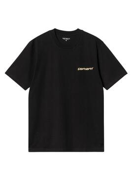 Camiseta Carhartt Noodle Soup preta para homem