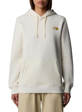 Moletom The North Face Mont Blanc bege para mulher