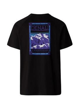 Camiseta The North Face Denali preta para homem
