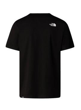 Camiseta The North Face Fine Preto para homem