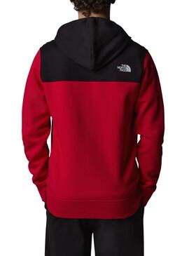 Jaqueta The North Face Icon Vermelha e Preta para homem