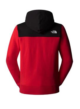 Jaqueta The North Face Icon Vermelha e Preta para homem