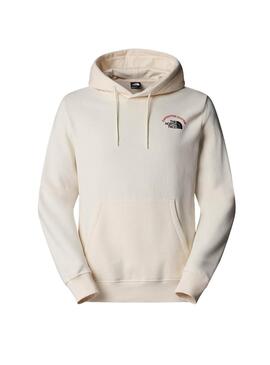 Sweatshirt com Capuz The North Face Expedition Bege para homem