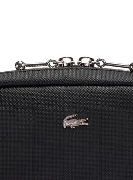 Bolsa Daily City Lacoste Preto para mulher