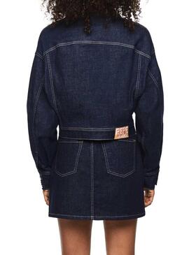 Casaca Denim Pepe Jeans Peggy Dua Lipa Mulher