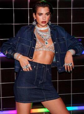 Casaca Denim Pepe Jeans Peggy Dua Lipa Mulher