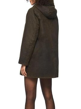 Parka Pepe Jeans Corina Verde Dua Lipa para Mulher