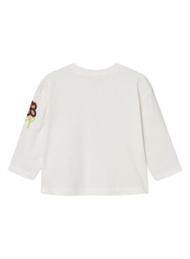 Sweatshirt Name It Noa Better Together Branco para menina