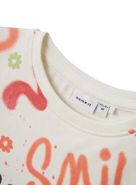 Sweatshirt Name It Noelle Graffiti para menina