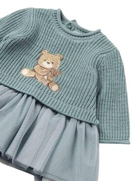 Vestido Mayoral Furry Friendship para recém-nascido