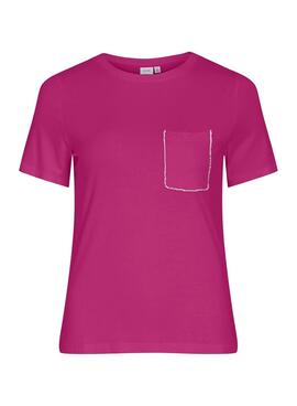 Camisa Vila Vimase rosa para mulher