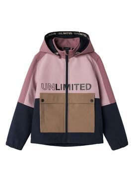 Jaqueta Name It Alfa Softshell para menina