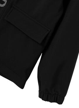Jaqueta Name It Alfa Softshell Texto para menino