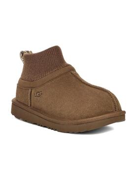 Botas UGG Ultra Stretch Marrom para menino e menina