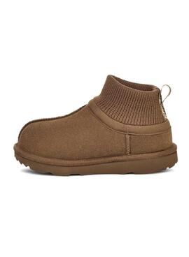 Botas UGG Ultra Stretch Marrom para menino e menina