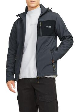 Jaqueta Jack and Jones Taylor Softsell Cinza para homem