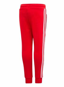 Fato de treino Adidas Crew Vermelho Menino