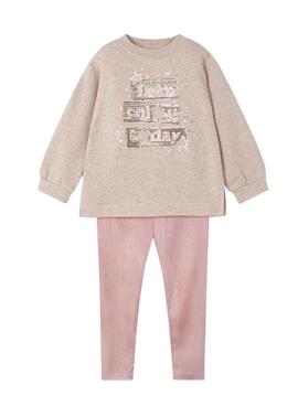 Conjunto Mayoral Legging e Moletom para menina