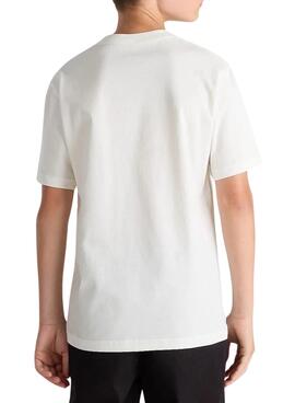 Camiseta Vans Tagged Cru para crianças