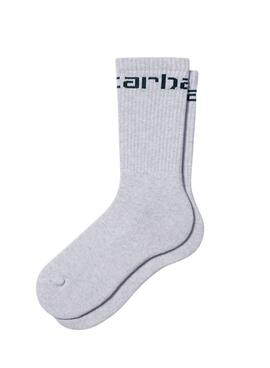 Meias Carhartt cinza Ash para mulheres e homens