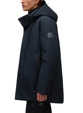 Jaqueta Ecoalf Parko preta para homem.