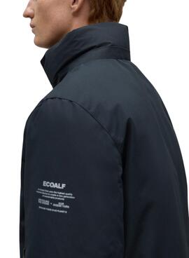 Jaqueta Ecoalf Parko preta para homem.