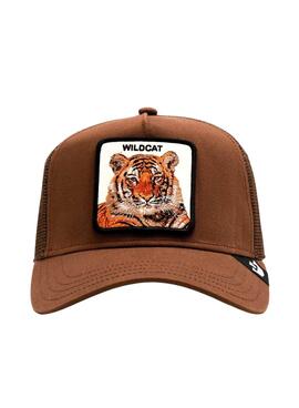 Boné Goorin Bros The Wildcat Tiger Castanho