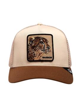Boné Goorin Bros The Warrior Cheetah marrom