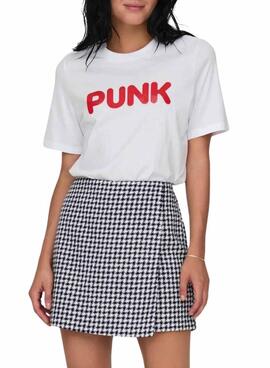Camisola Only Celia Branco para mulher