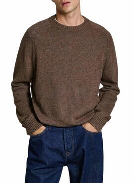 Camisola Pepe Jeans Cred Castanho para homem