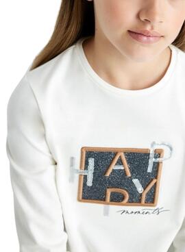 Camiseta Mayoral Happy Moments para menina