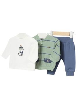 Conjunto de 3 Peças Mayoral Inverno para recém-nascido