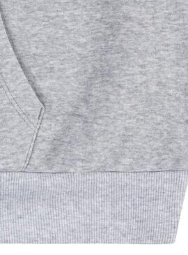Hoodie Levis Collegiate Cinza para menina