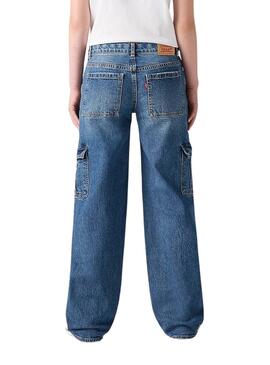 Jeans Levis 94 Baggy Cargo para menina