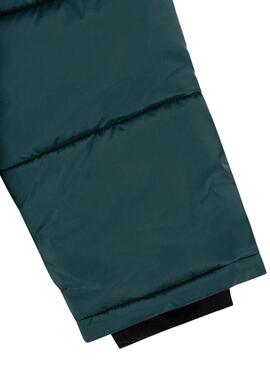 Jaqueta Acolchoada Levis Color Block Verde para menino