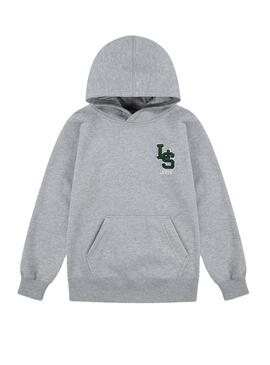 Moletom Levis Monogram Cinza para menino