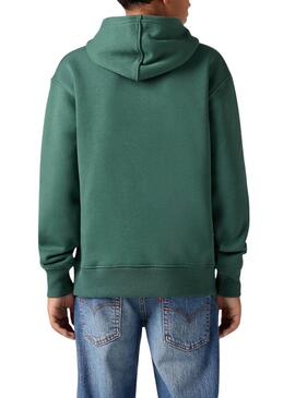 Hoodie Levis Sporty Verde para menino