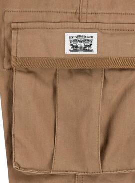 Calça Levis Cargo Traditional Torrado para menino