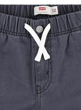 Calça Levis Loose Pull On Preta para menino