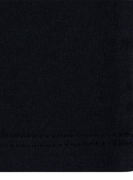 Camiseta Levis Floral Batwing preto para menina