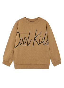 Camisola Mayoral Cool Kid Castanho para menino