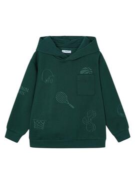 Camisola Mayoral Bolsinho Verde para menino