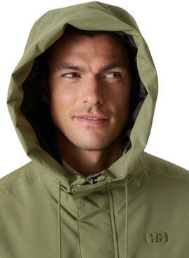 Corta-vento Helly Hansen Munich Verde para homem