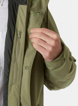 Corta-vento Helly Hansen Munich Verde para homem